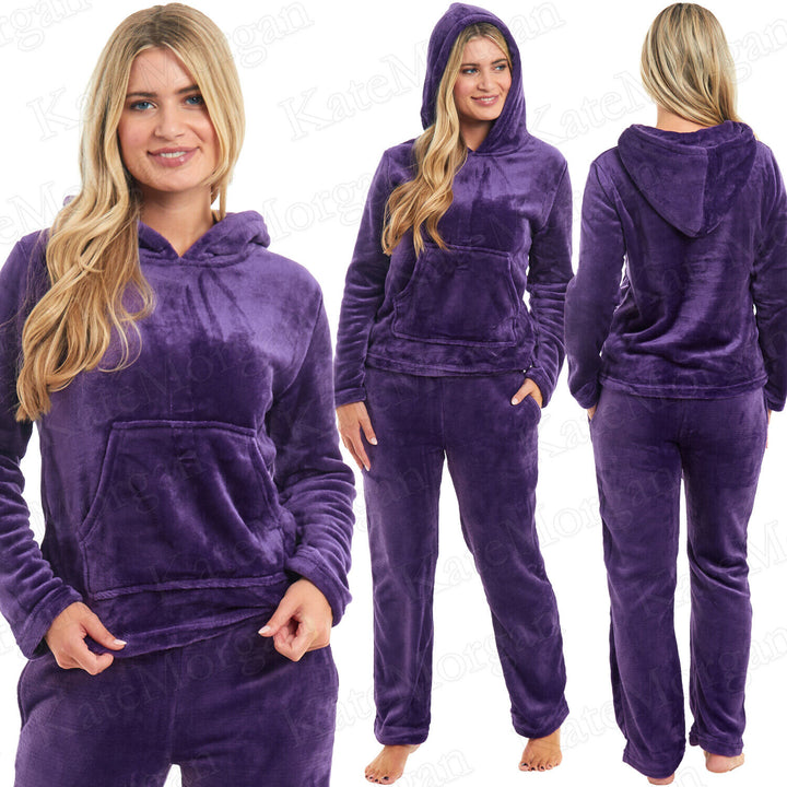 LADIES PYJAMA SET SOFT & COSY WARM Size 8-22 PYJAMAS **NEW* STOCK **