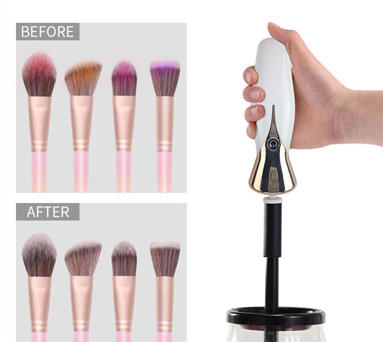 USB electric makeup brush cleaner