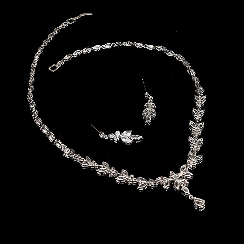 Necklace and Earrings Jewelry Set – Stunning Bridal, Party, and Evening Jewelry