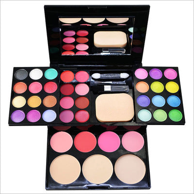 Makeup Box 24 Eyeshadow 8 Lipstick 4 Blush 3 Powder 39 Color Makeup up Tray