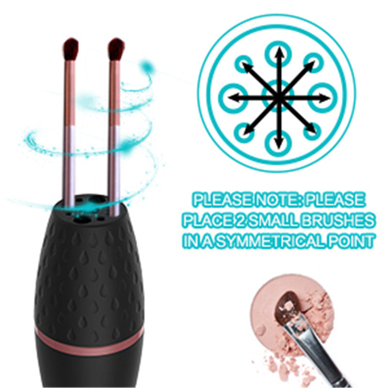 Electric Makeup Brush Cleaner Efficient Brush Cleaning Machine