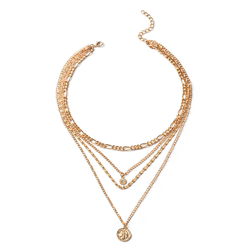 Chunky Gold Necklace Chunky Charm Necklace For Women