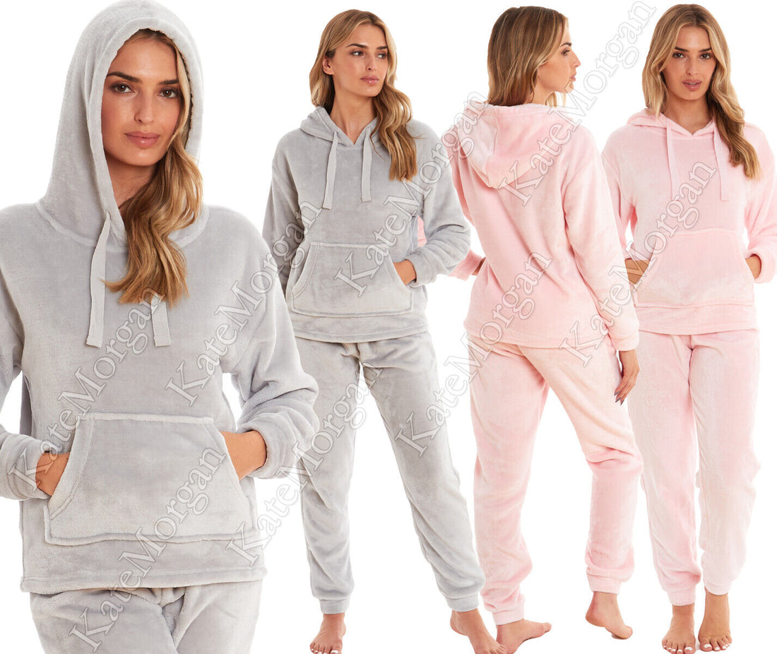 LADIES PYJAMA SET SOFT & COSY WARM Size 8-22 PYJAMAS **NEW* STOCK **