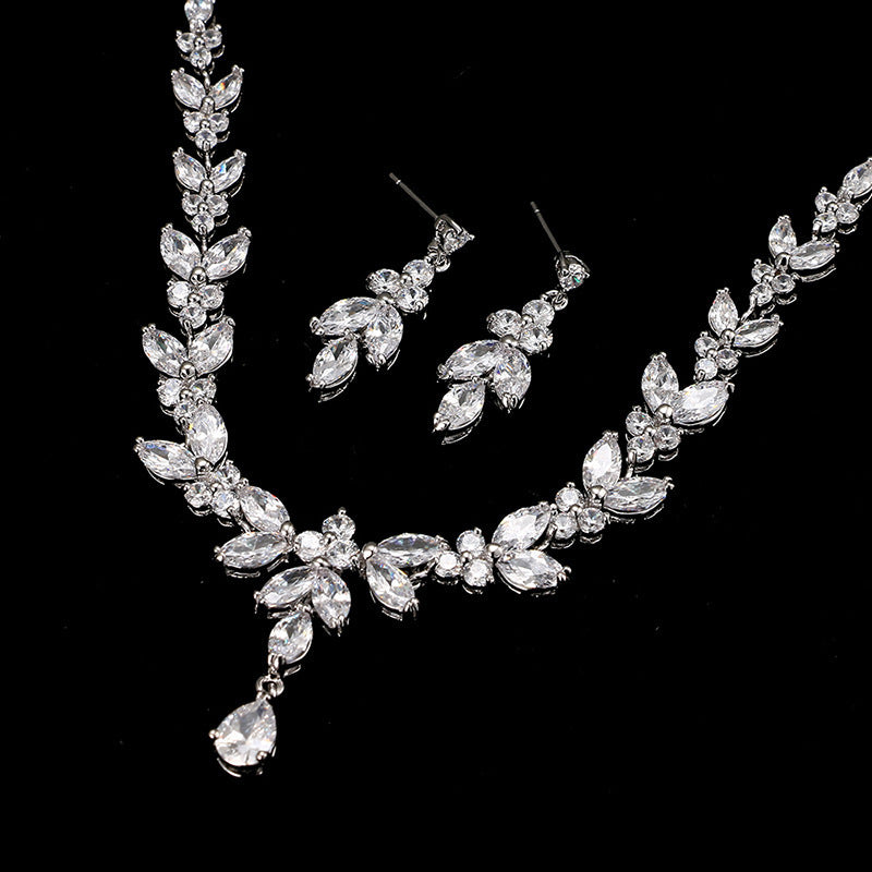 Necklace and Earrings Jewelry Set – Stunning Bridal, Party, and Evening Jewelry