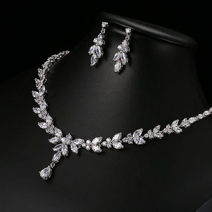 Necklace and Earrings Jewelry Set – Stunning Bridal, Party, and Evening Jewelry