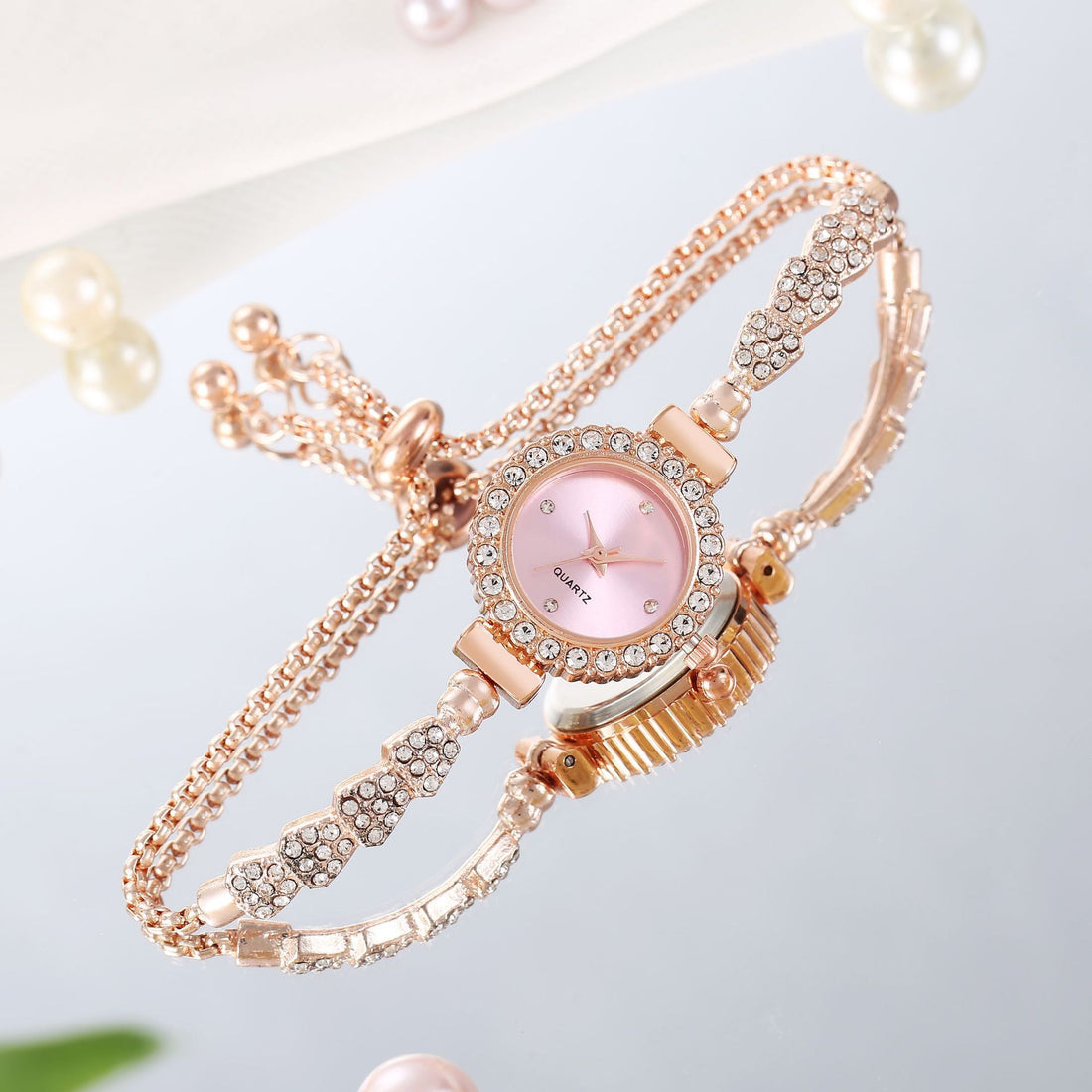 Fashion Luxury Women's Watch Gold Fine Strap Ladies Watch For Bracelet