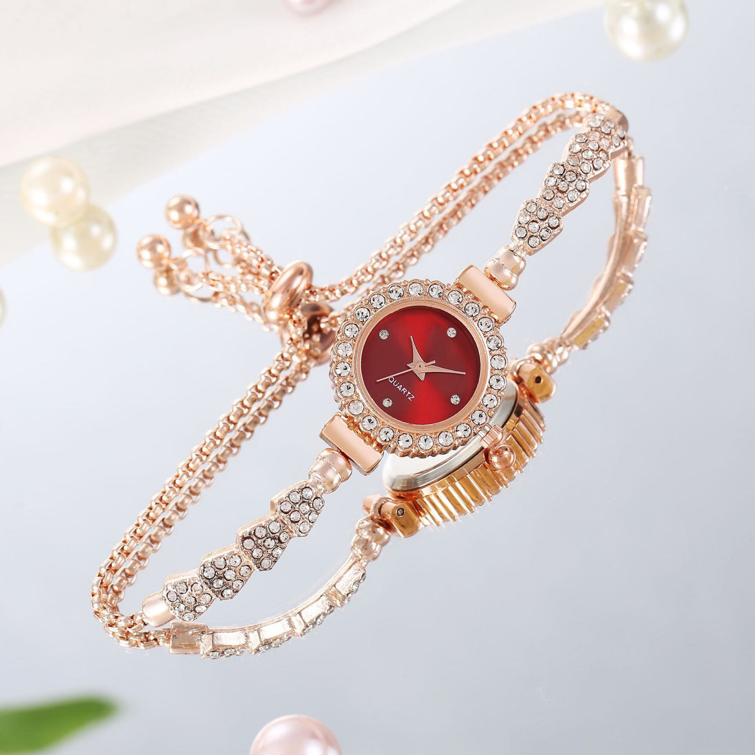 Fashion Luxury Women's Watch Gold Fine Strap Ladies Watch For Bracelet