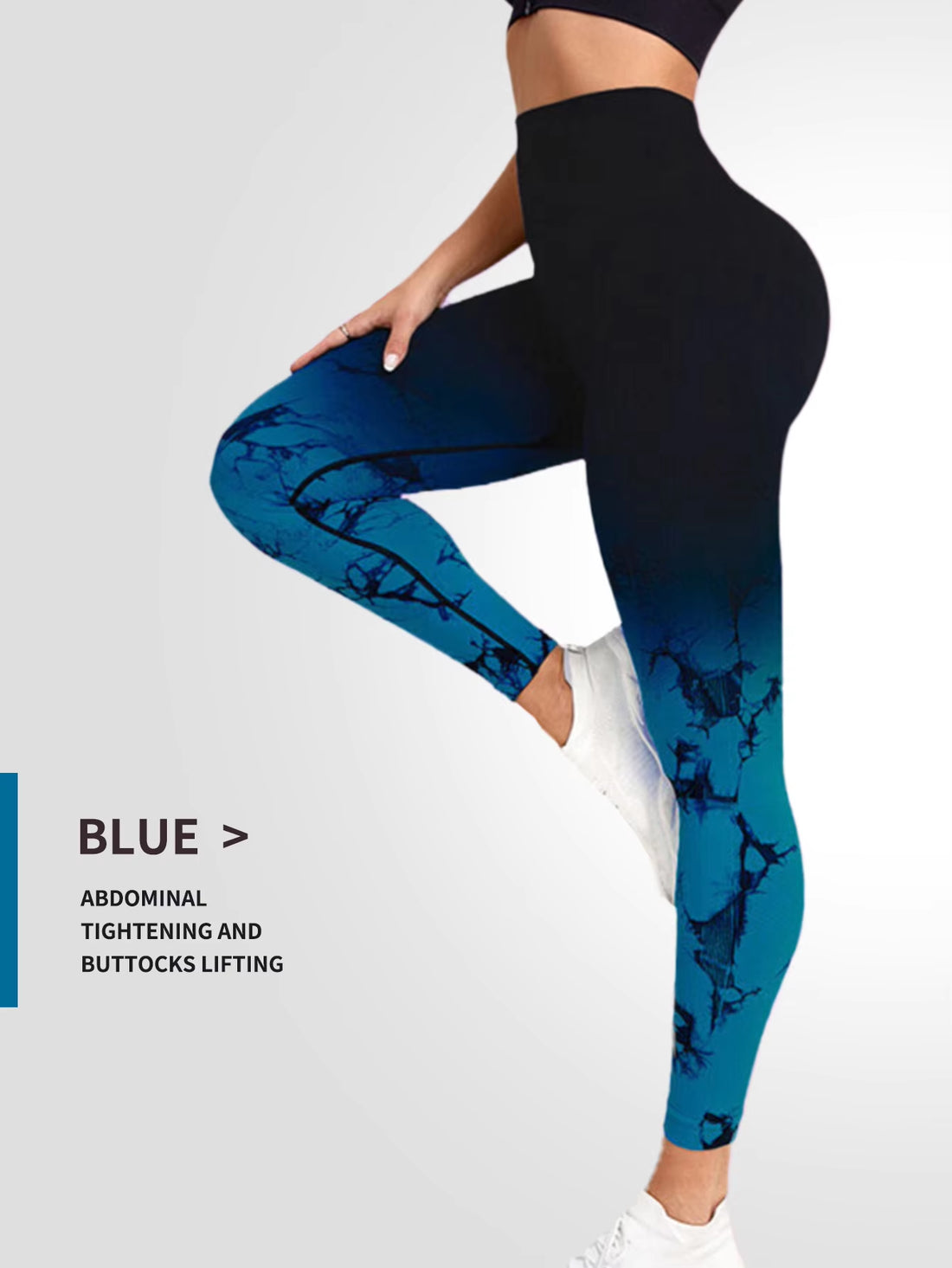 New Tie Dye Yoga Pants Sport Leggings Women Seamless High Waist Push up Woman Tights Fitness Workout Leggins Gym Clothing